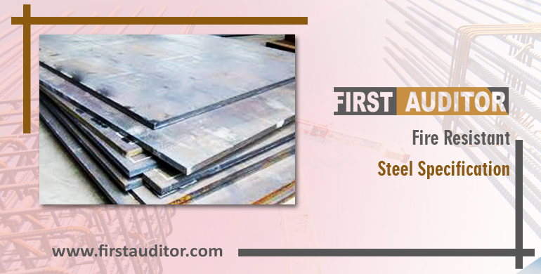 Fire resistant Steel-Specification